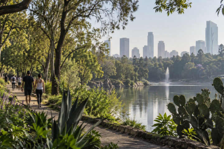 Imagen editorial para: Parques y espacios verdes de la CDMX: guía para respirar, caminar y reconectar