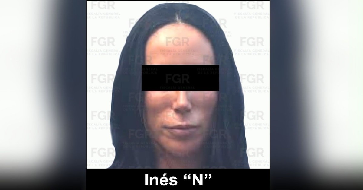 Ficha de la FGR sobre la detención de Inés Gómez Mont